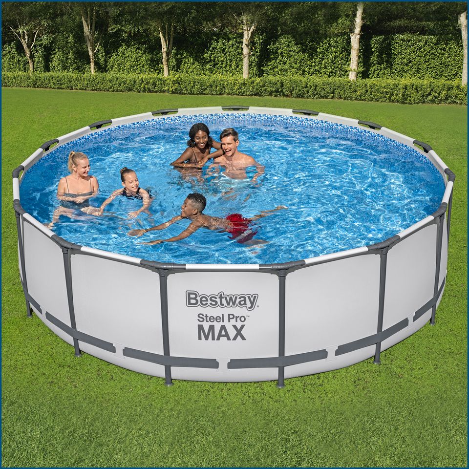 Steel Pro MAX™ Frame Pool Ø 457 x 122cm Komplett-Set mit Pumpe in Bayern -  Nandlstadt | eBay Kleinanzeigen ist jetzt Kleinanzeigen