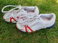 Turnschuhe Sportschuhe Puma weiß rot Größe 29 Baden-Württemberg - Reutlingen Vorschau