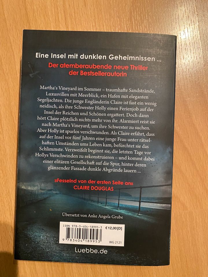 Jenny Blackhurst Thriller „Die dunkle Spur“ Taschenbuch in Vörstetten