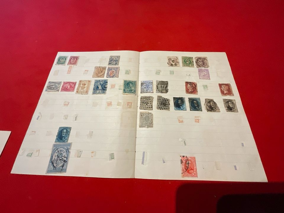 Briefmarkensammlung Buch Welt in Altenstadt
