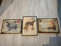 Bilder auf Keilrahmen, Afrika, Zebra, Löwe, Gepard Sachsen - Reinsdorf Vorschau