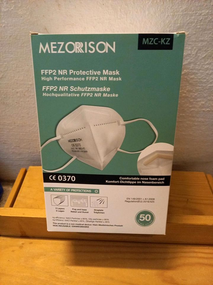 50 x ffp2 masken mundschutz Atemschutz in Friedland