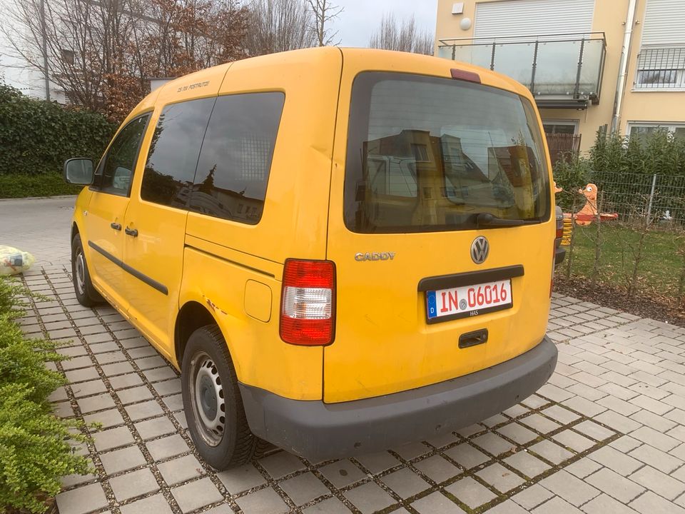 VW Caddy 2,0 SDI Diesel 2-Sitze Radio 2x Schiebetüre in Ingolstadt