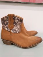 Damen Lederstiefel Cowboy Stiefel Reptiloptik Boots 37 Hessen - Wetzlar Vorschau