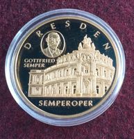 Medaille Dresden Semperoper vergoldet Hessen - Kassel Vorschau