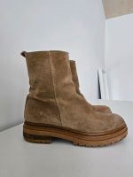 Inuovo Wildleder Echtleder Stiefelette Braun Almond 37 Hessen - Schlangenbad Vorschau