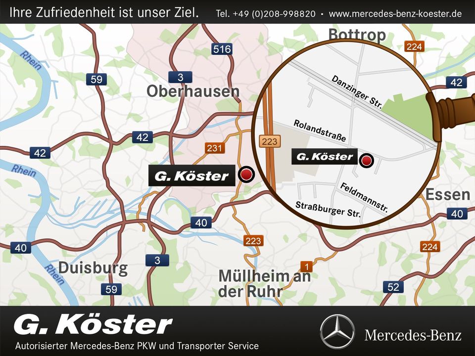 Mercedes-Benz CLK 230 K " unberührter makelloser Zustand " in Oberhausen