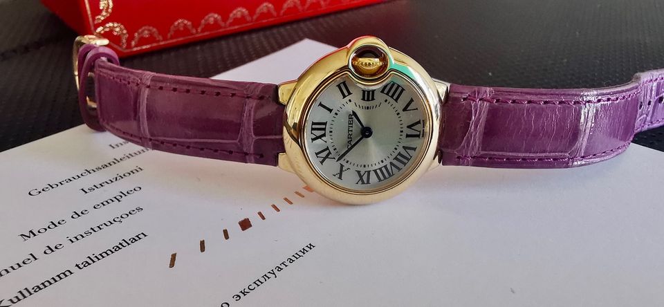 Cartier Ballon Bleu 18k Rosegold Baujahr 2017 in München