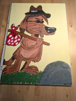 Gemälde Hund Kunst auf Leinwand Baden-Württemberg - Sindelfingen Vorschau