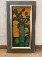 Rosen in Blauer Vase mit Figur eines Flötenspieles von Alexey von Bayern - Bad Königshofen Vorschau