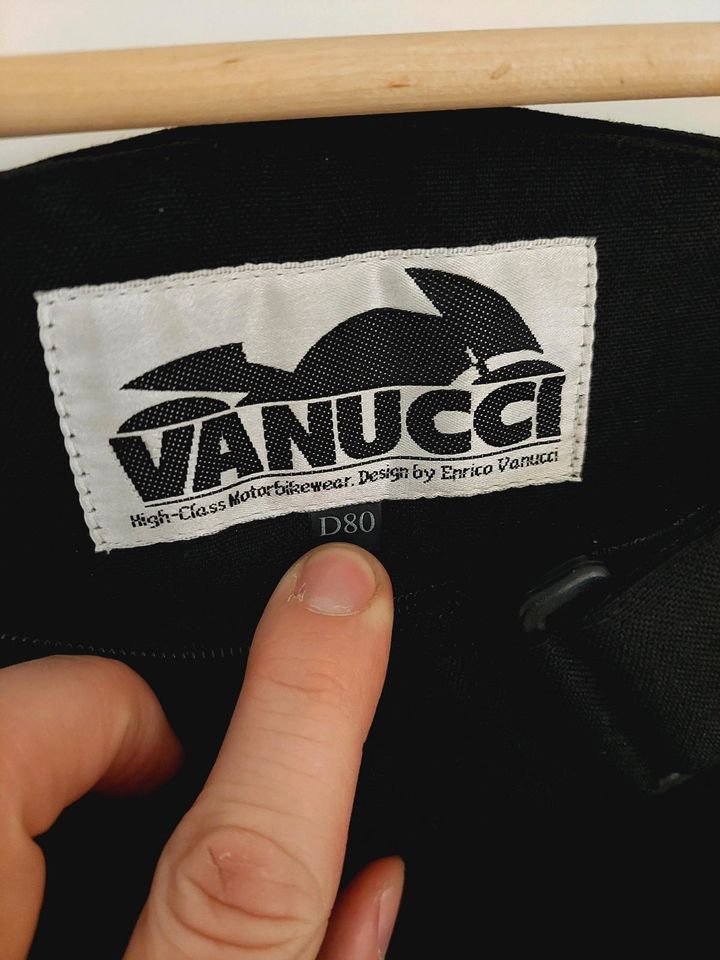 Motorradhose Langgröße D80 Vanucci schwarz in Bremen