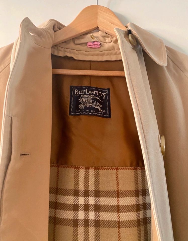 BURBERRY lang Kensington Heritage Trenchcoat mit Wollfutter in Frankfurt am Main