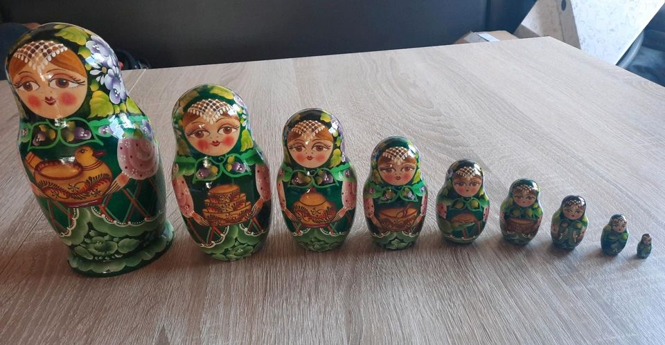 Sammlungsauflösung  Matryoshka Babushka in Senden