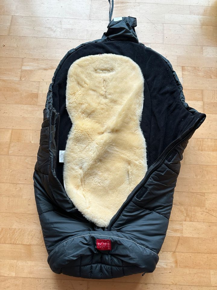 Thermo-Fußsack Sheepy mit Lammfelleinlage für Kinderwagen in München