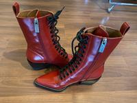 Chloé Rylee Boots Schnürstiefel NEU rot 38 Designer Berlin - Mitte Vorschau