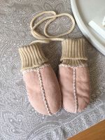 Baby Fäustlinge Handschuhe Lammfell Leder rosa bis 1 Jahr Bayern - Lutzingen Vorschau