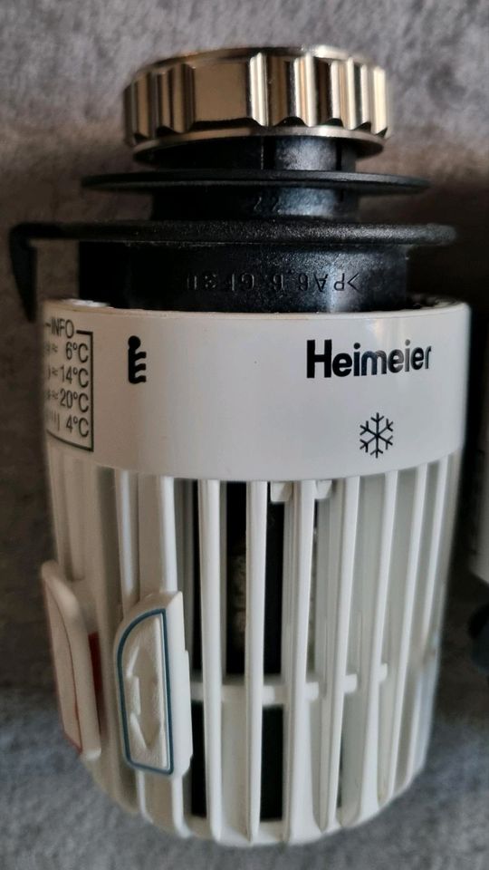 3x Heimeier Thermostatköpfe, Thermostate, Heizkörperthermostate in Waldkirch