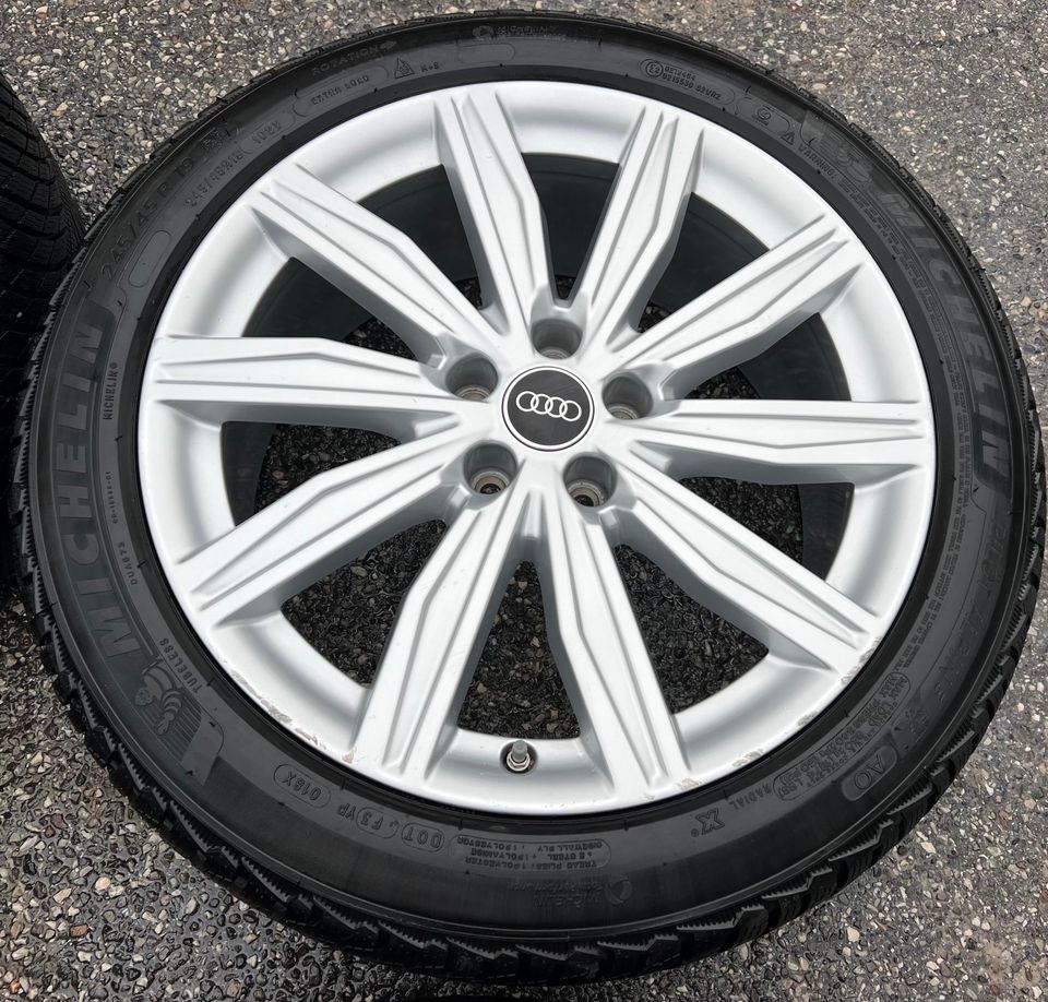 4 ORIGINAL 19" ALU WINTERRÄDER AUDI A6 S6 C8 4K 4K0601025M  #1CMV in Bad Tölz