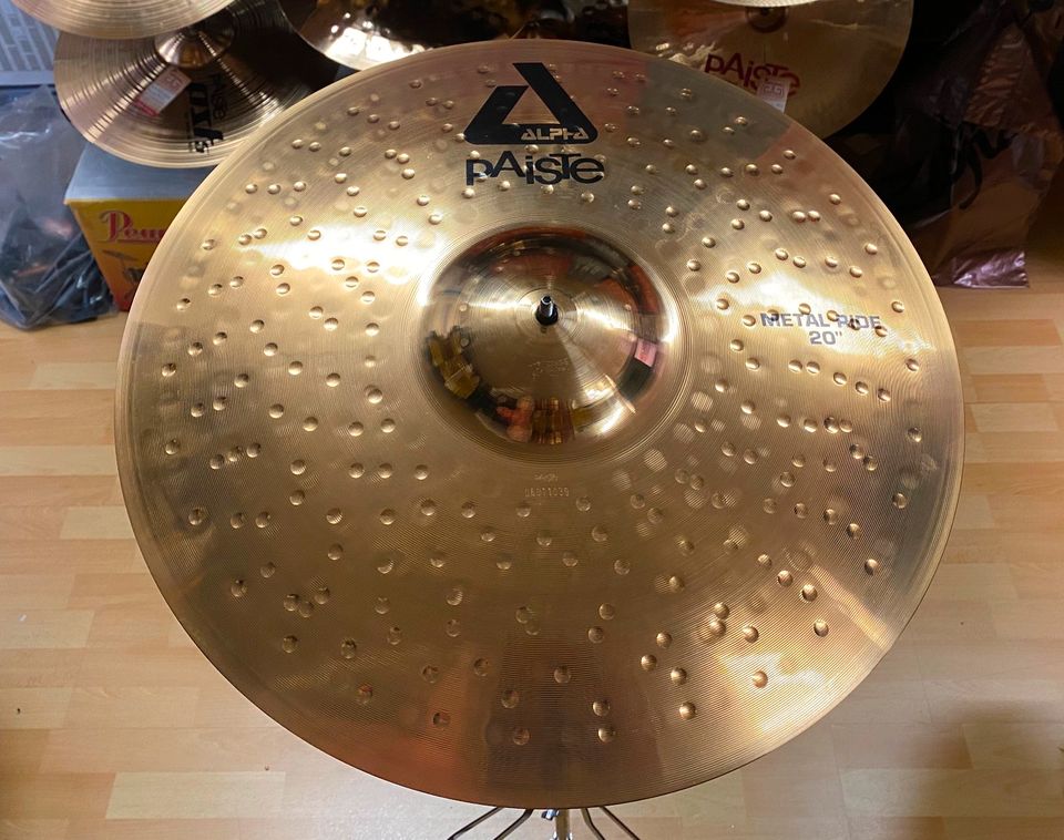 Paiste Alpha Metal Ride 20" mit VIDEO! in Duisburg