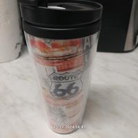Wiederverwendbarer Thermobecher 350ml Route 66 Kaffee To Go Beche Unstruttal - Lengefeld Vorschau