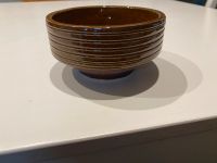 Coswiger Keramik Handarbeit in GDR Schale braun Vintage DDR Sachsen - Großhartmannsdorf Vorschau