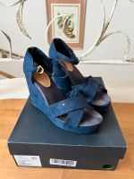 Tommy Hilfiger Pumps 40 high heels wedges blau Nordrhein-Westfalen - Iserlohn Vorschau