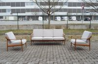 MID CENTURY VINTAGE Knoll Antimott Sofa 60er Walnut München - Sendling-Westpark Vorschau