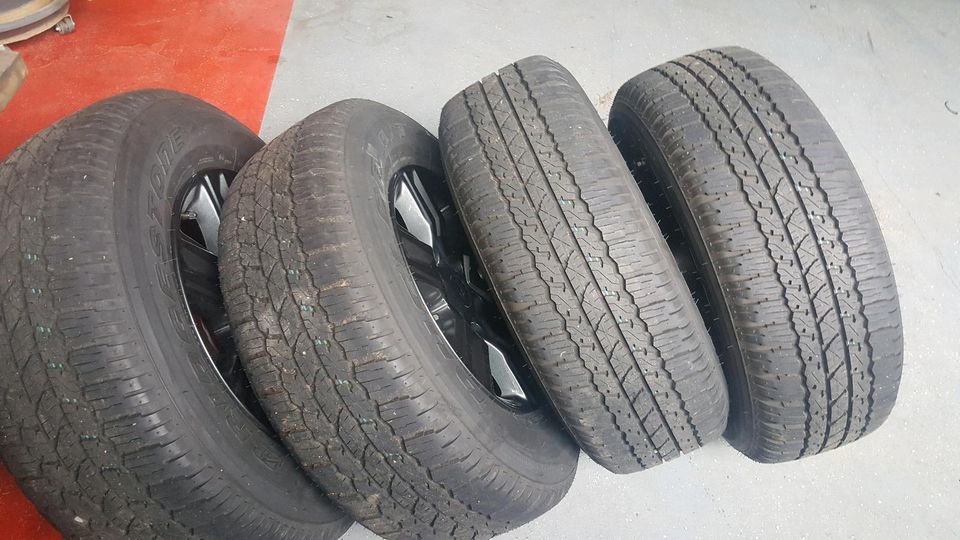 Hilux Reifen mit Alufelgen Neu  265/65 R17  112 S in Leutkirch im Allgäu