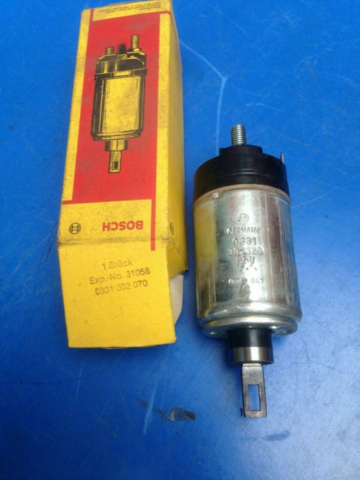 Bosch Magnetschalter 12V OVP 0331302070 mit Anschluß 15a Oldtimer in Westerstede