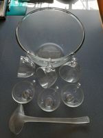Bowleservice mit 6 Gläser und Bowle Löffel Hessen - Ranstadt Vorschau