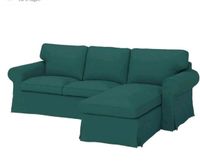 SUCHE Ektorp Bezug Totebo dunkeltürkis für 3er Sofa mit Recamiere Nordrhein-Westfalen - Oberhausen Vorschau