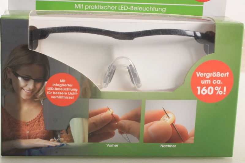 EASYmaxx Vergrößerungsbrille mit LED ca. 160% Vergrößerung in  Nordrhein-Westfalen - Hückelhoven | Basteln, Handarbeiten und Kunsthandwerk  | eBay Kleinanzeigen ist jetzt Kleinanzeigen