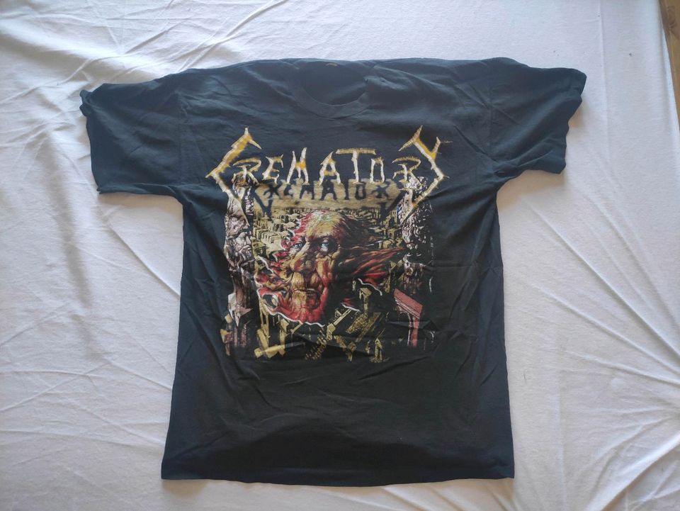 Crematory Awake XL Death Gothic Metal T-shirt in Dresden