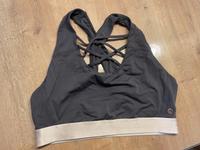Sport bustier L tchibo Yoga grau rosé Thüringen - Heilbad Heiligenstadt Vorschau
