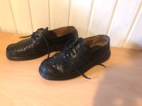 Enrico Mori Herren Halbschuh Comfortschuh schwarz Leder Gr 44 Nordrhein-Westfalen - Löhne Vorschau