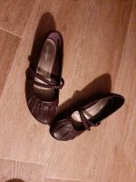 Schuhe pumps ballerinas schick Tanz bordeaux  34 Brandenburg - Wustermark Vorschau