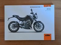 Bedienungsanleitung 2016, KTM Duke 390 Berlin - Pankow Vorschau