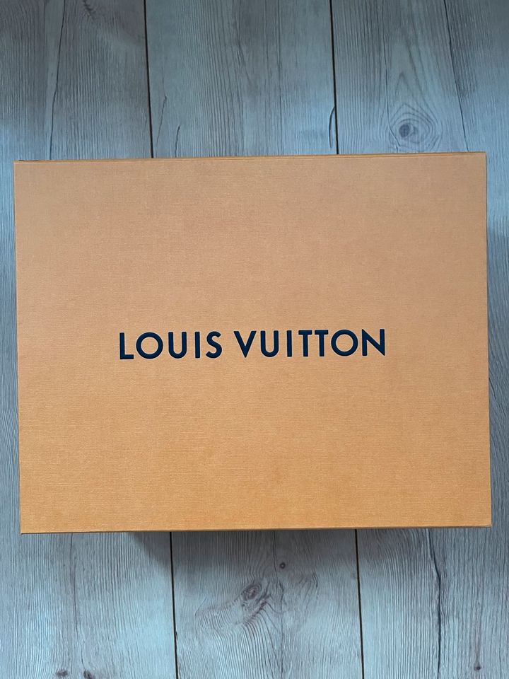 Original Louis Vuitton Schuhe x NBA Abbesses Derby Ebony in Mannheim