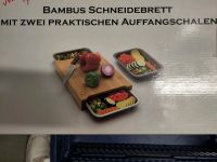 Bambus Schneidebrett mit Schalen Niedersachsen - Oldenburg Vorschau