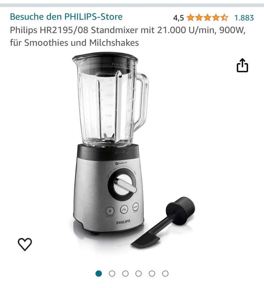 Standmixer von Philips in Blankenhof