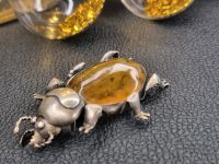 Anhänger Bernstein amber Insekt Käfer mistkäfer Silber geschenk Köln - Mülheim Vorschau