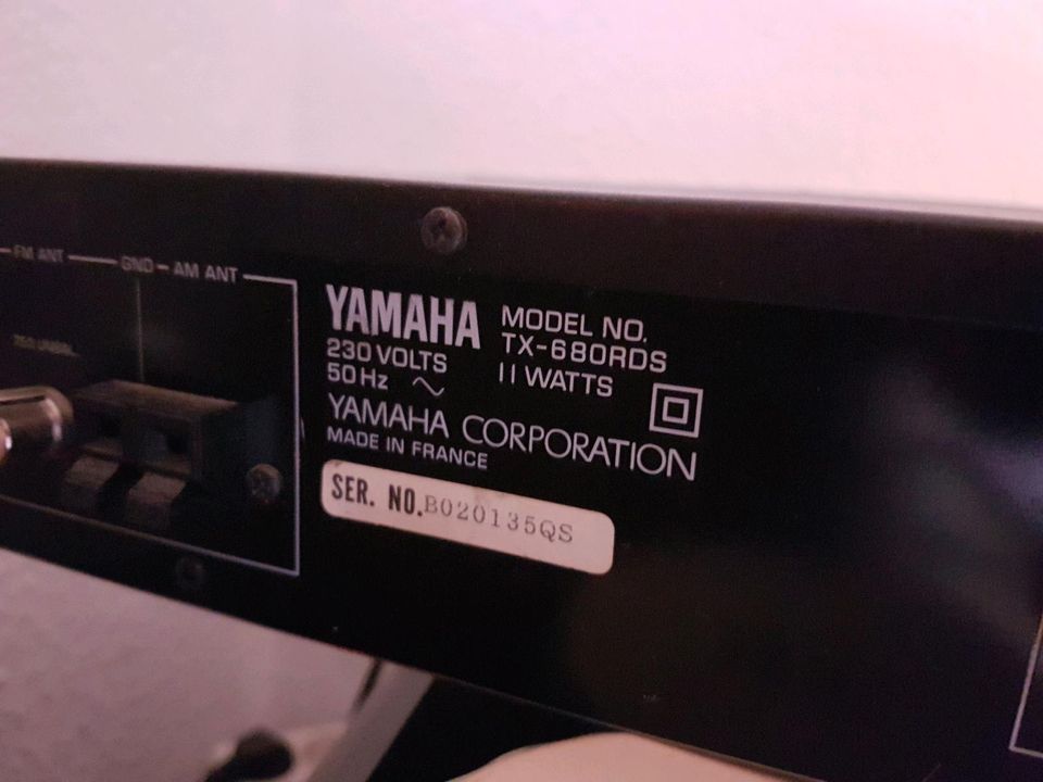 Tuner Yamaha TX 680 RDS,Philips Philetta 280 Radio kostenlos dazu in Berlin
