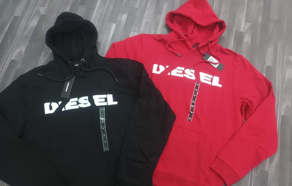 Diesel Herren Hoodie, Rot in Düsseldorf