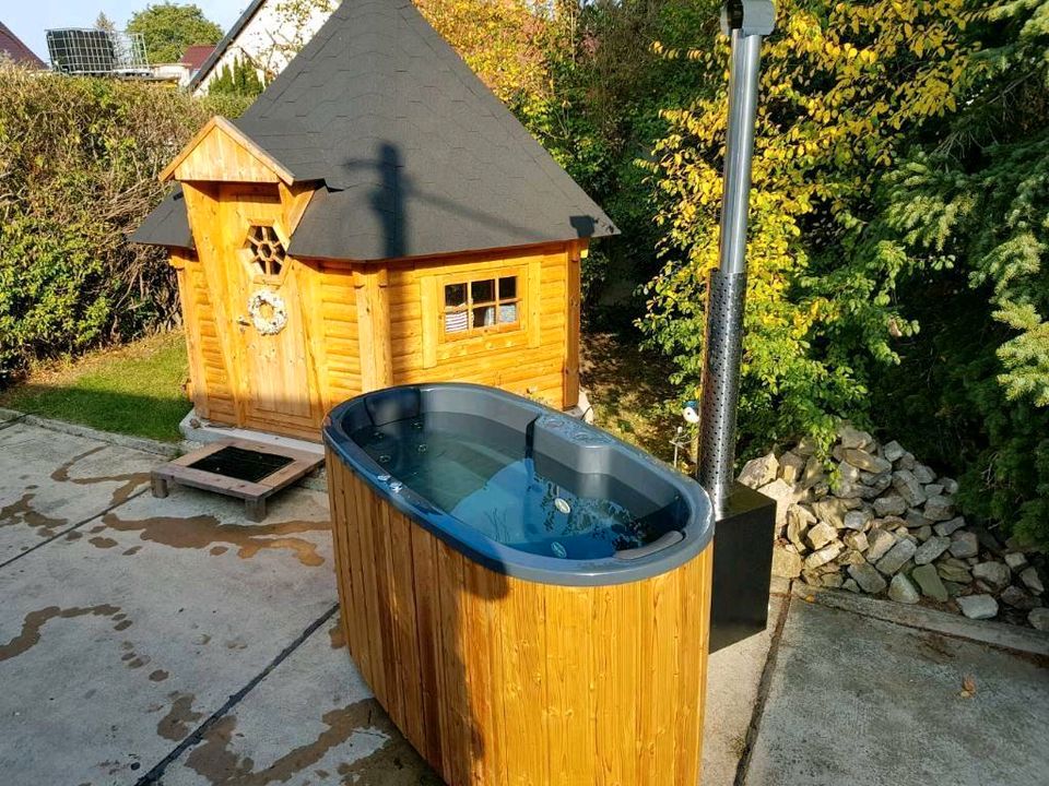 Badezuber alle Varianten Holz Acryl GFK Hot Tub Zuber Badefass in Erfurt