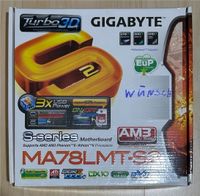 Gigabyte GA-MA78LMT-S2 REV:3:4  + CPU+Lüfter + RAM in OVP Baden-Württemberg - Bad Mergentheim Vorschau