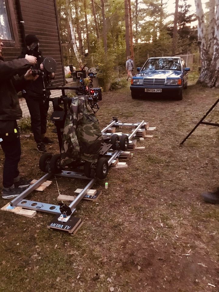 Oldtimer Filmauto Spielfahrzeug Dreharbeiten Fotoshooting in Salzgitter