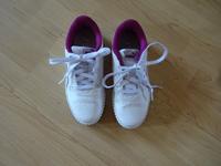 Mädchen Puma Sneakers, Gr. 35, weiß/lila Bayern - Schweinfurt Vorschau