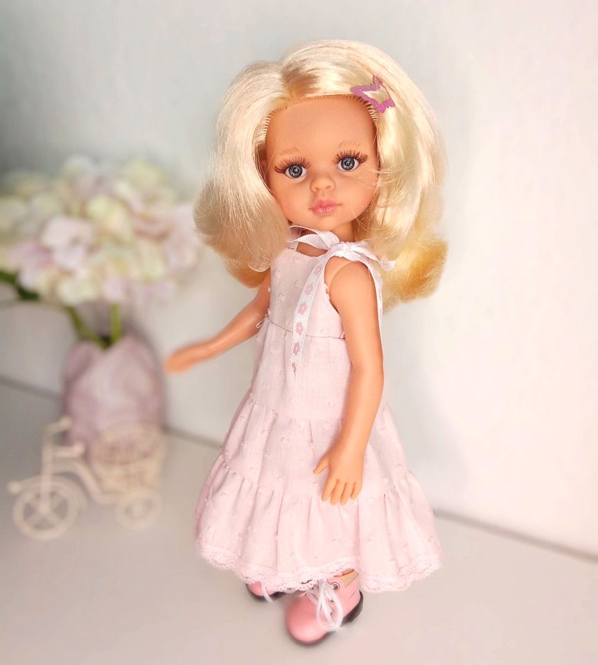 Puppenkleidung „Rosa Kleid“ für Puppe 30-33 cm (12-13 Zoll) in Sindelfingen