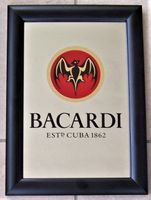 Bar-Spiegel Bacardi, 25x35 cm, Rahmenbreite 31 mm Niedersachsen - Braunschweig Vorschau