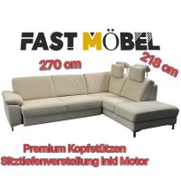 NEU! Ecksofa Enoa Natur Sitztiefenverstellung + Motor !Couch Poli Nordrhein-Westfalen - Löhne Vorschau